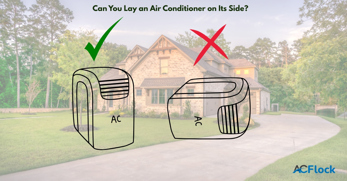 Can You Lay an Air Conditioner on Its Side